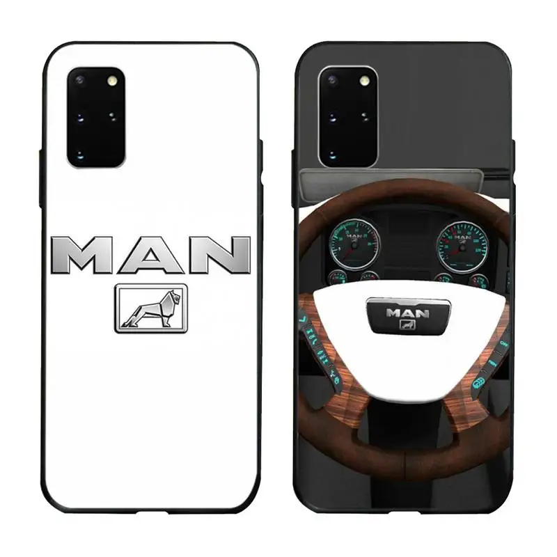 

USAKPGRT Luxury man trucks Phone Case for Samsung S20 plus Ultra S6 S7 edge S8 S9 plus S10 5G lite 2020