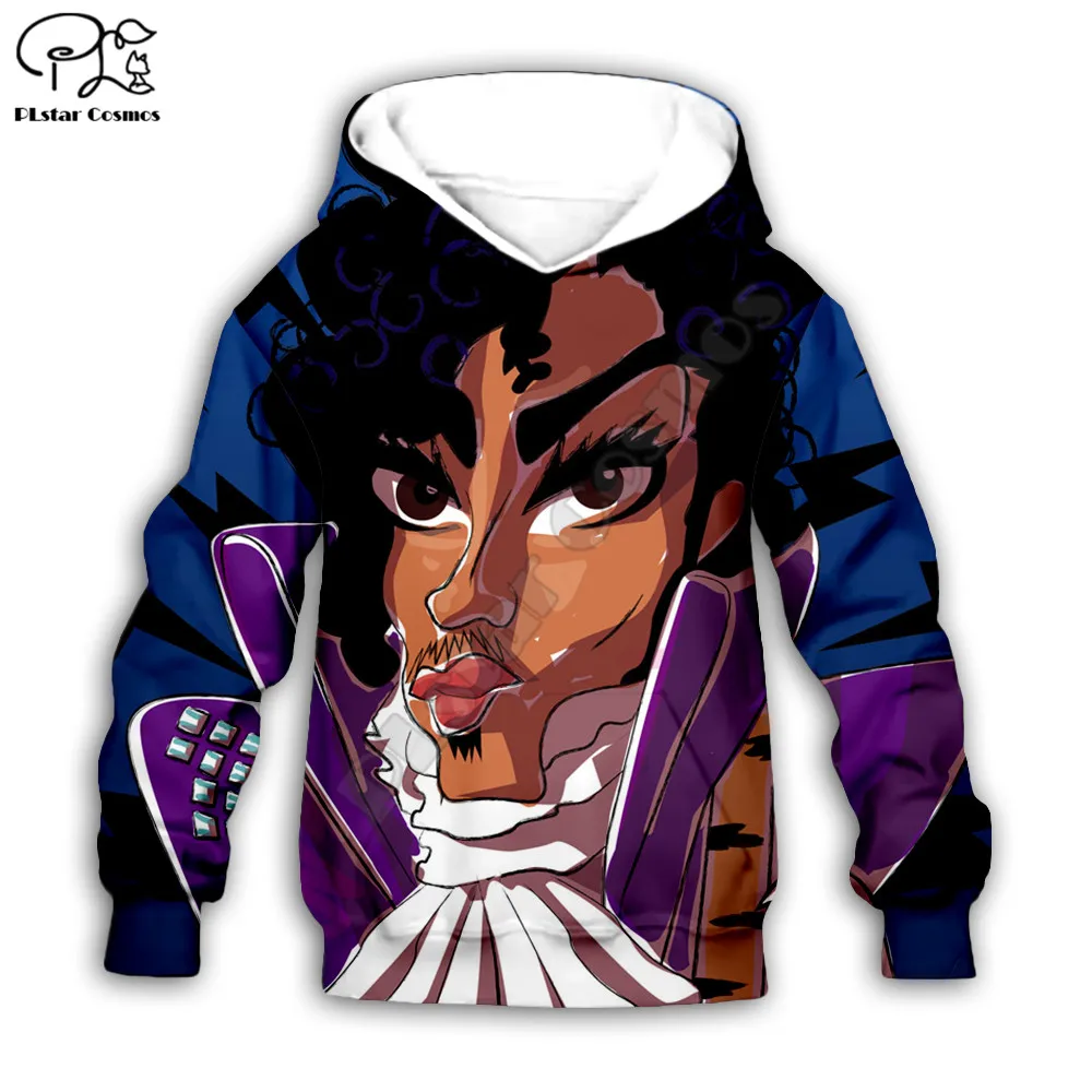 

3d толстовки с принцем Детское пальто на молнии пуловер с длинными рукавами спортивный костюм с рисунком толстовка с капюшоном/штаны/Семейн...