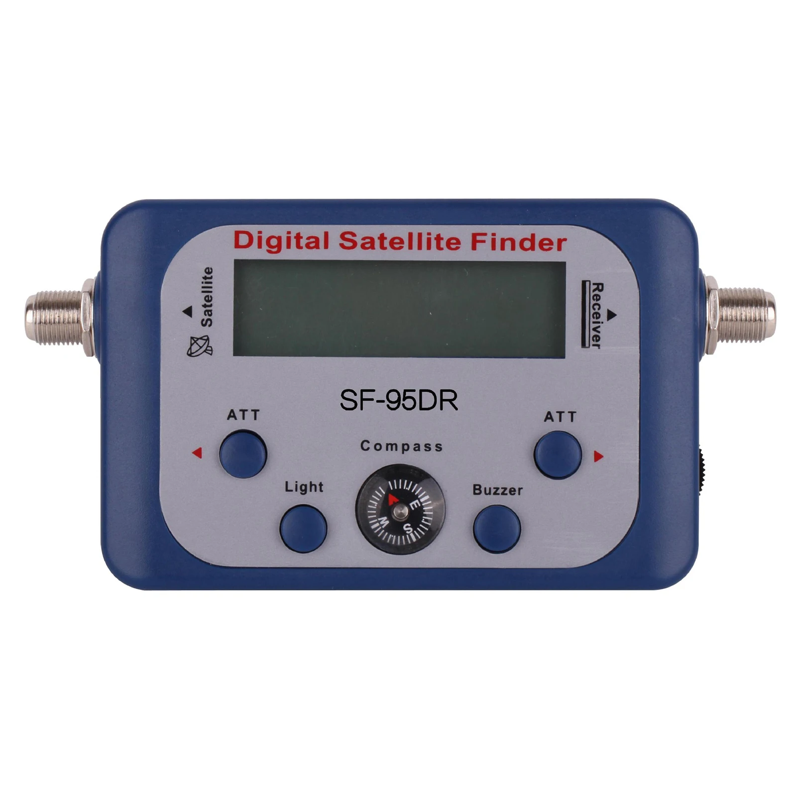

Electronics Signal Meter Satellite Finder Decoder TV Adjustable Easy Install Mini Digital LCD Display Searching Automatical