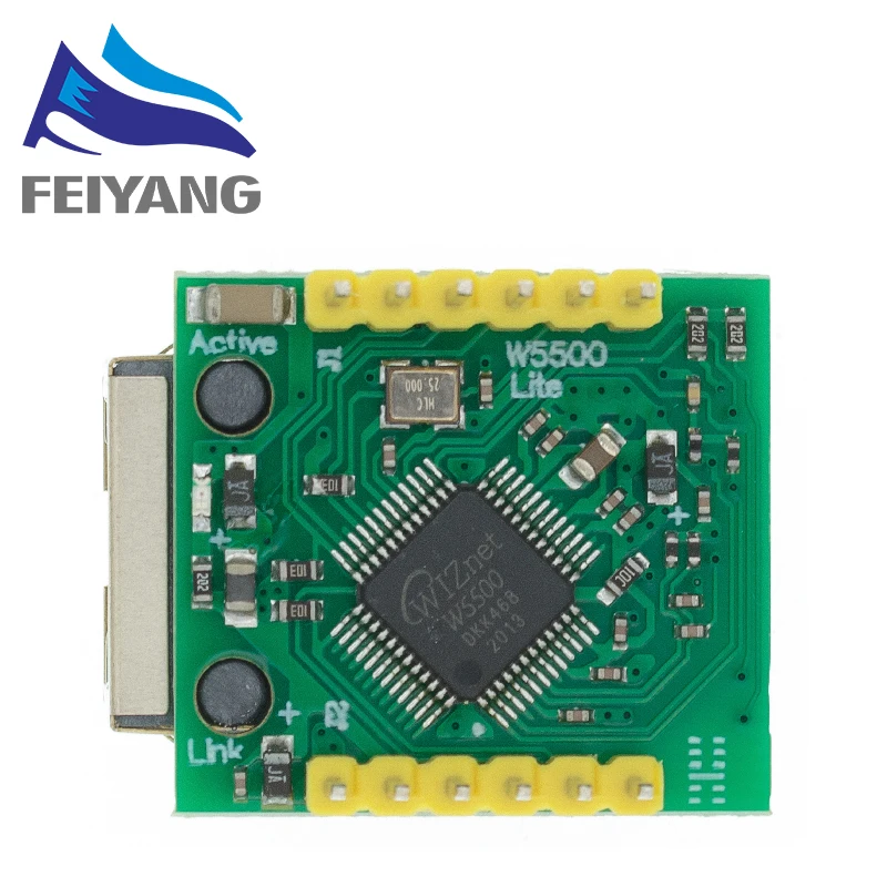 Умная электроника USR-ES1 чип W5500 новый преобразователь SPI в LAN/ Ethernet TCP/IP-мод |