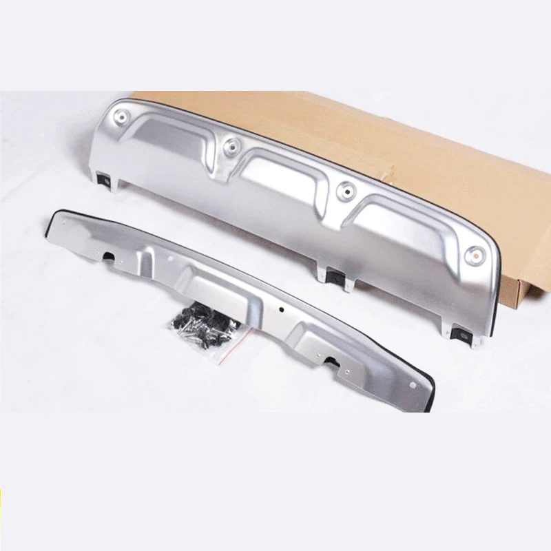 Передний + задний бампер из алюминиевого сплава защита от скольжения для Honda CRV 2012