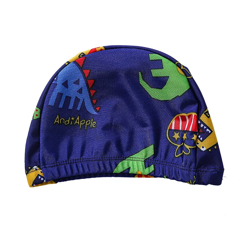 

Boy's Swimsuit Set Children's Split Swimsuit Swim Shorts Swim Cap Short Sleeve Baby Boy Quick-drying Beach Suit Free Swim Cap