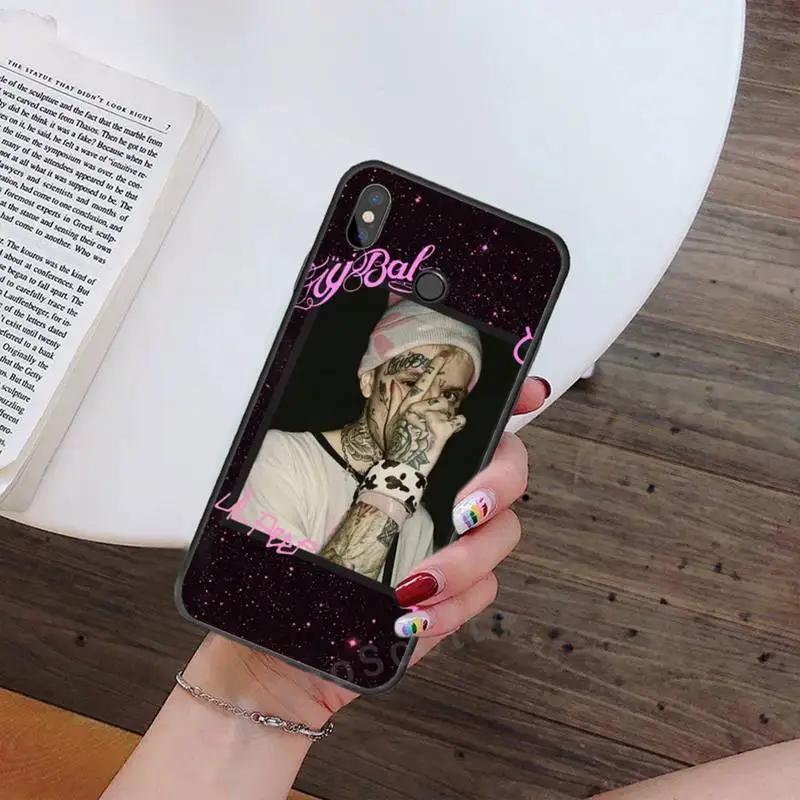 

Lil Peep famous fashion Rapper luxury protective Phone Case cover For Xiaomi Redmi note 7 8 9 t k30 max3 9 s 10 pro lite