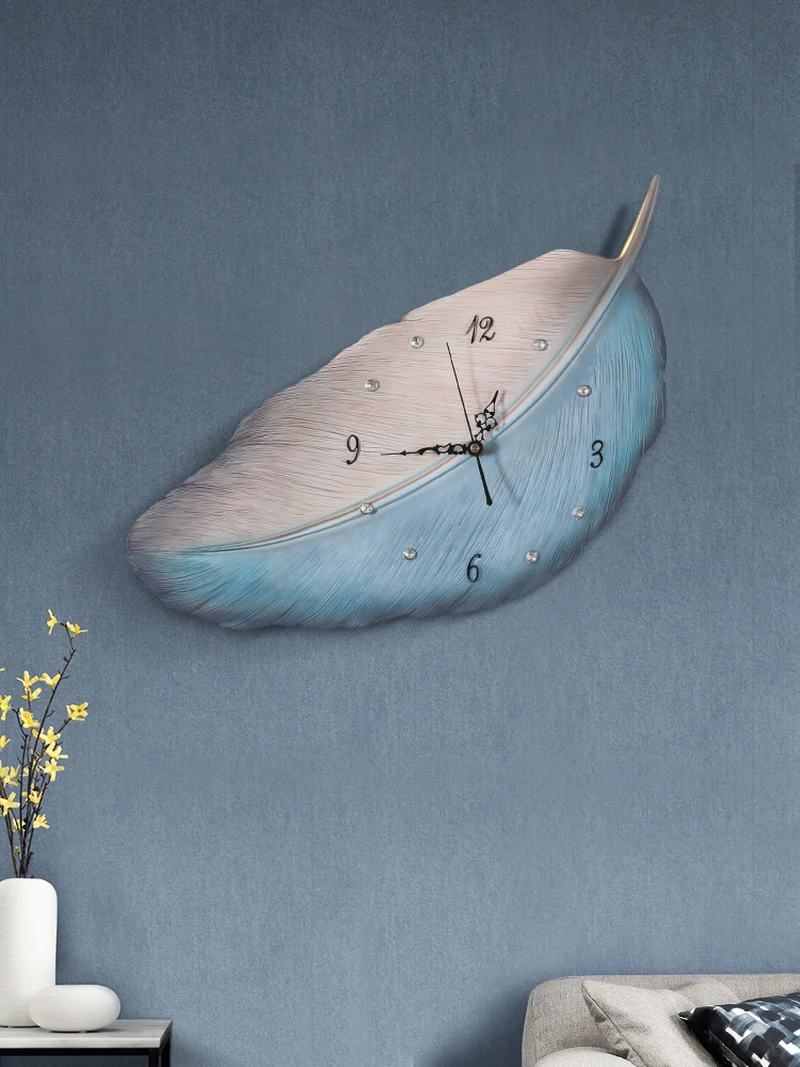 Nordic ветер часы искусство настенные бытовые гостиная украшения простой