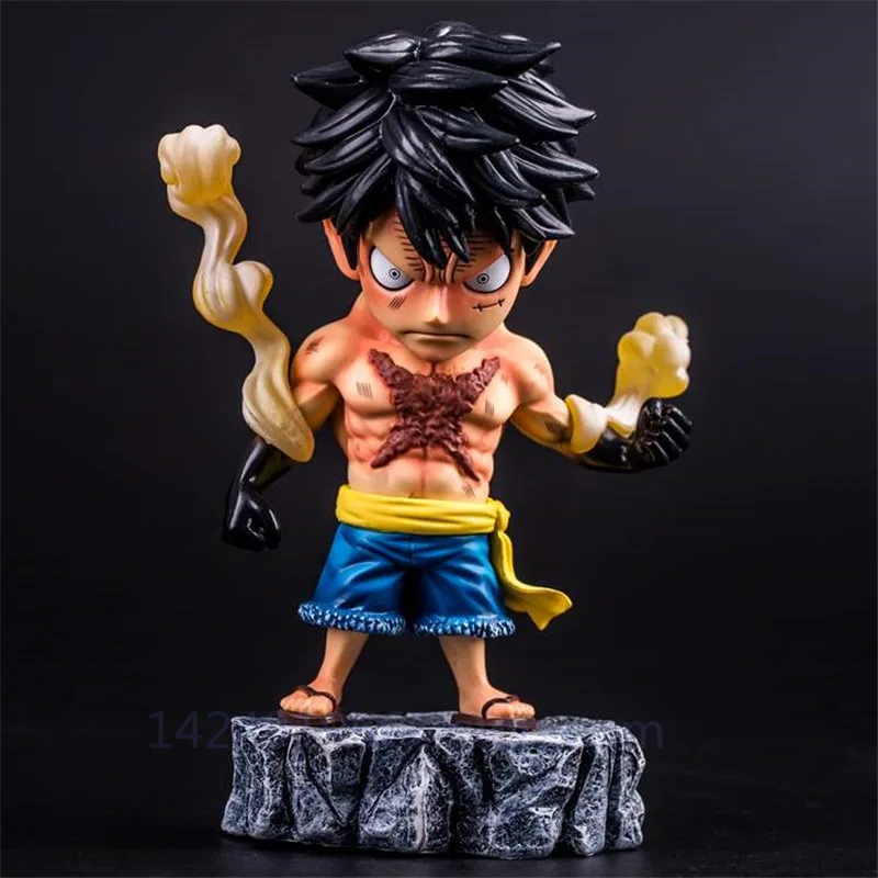 Аниме цельная Татуировка мышечная обезьяна д Луффи и ророноа Зоро соломенная