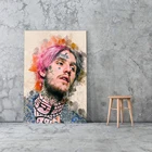 Модульная Картина на холсте, красивый человек, розовые волосы, картина женская, классный новый стильный плакат, Современная рамка для гостиной, настенное искусство