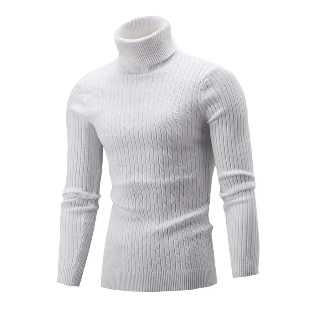 Sagace Clothe Autumn Winter Men Fashion High Neck Sweater Solid Slim Sleeve Knit Pullover Jumper Turtleneck Top | Женская одежда