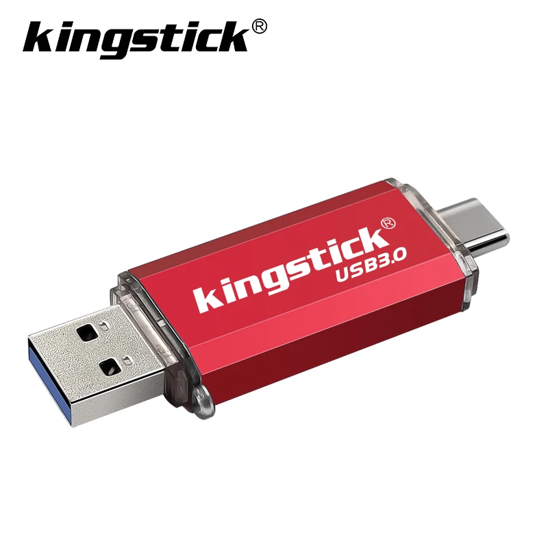 Red Новейший USB 3,0 Тип C Флешка 16 ГБ 32 ГБ 64 ГБ USB флеш-накопитель 128 ГБ флеш-накопитель 1 ТБ флеш-накопитель usb для устройства type-C карта памяти - Цвет: Red