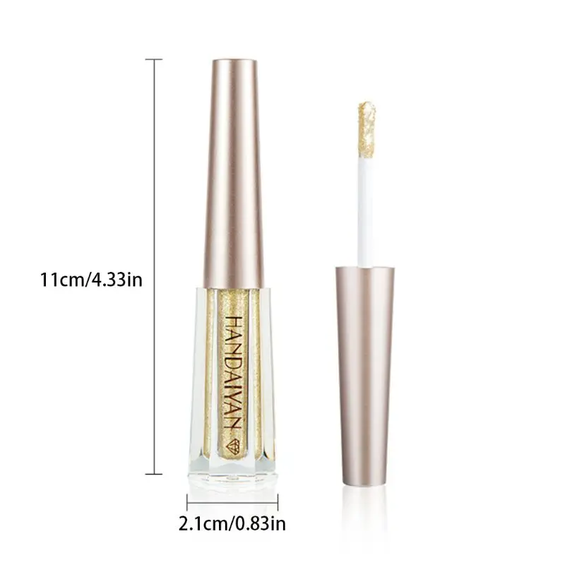 

3ml Glittering Liquid Eyeshadow Long Lasting Not Blooming Make-up Eye Shadow X7JA