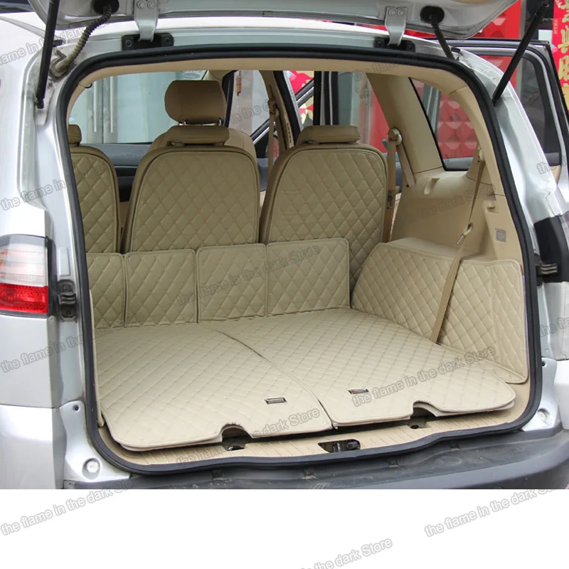 

Leather Car Trunk Mat Cargo Liner for ford s-max 2006 2007 2008 2009 2010 2011 2012 2013 2014 rear boot cover accessory s max