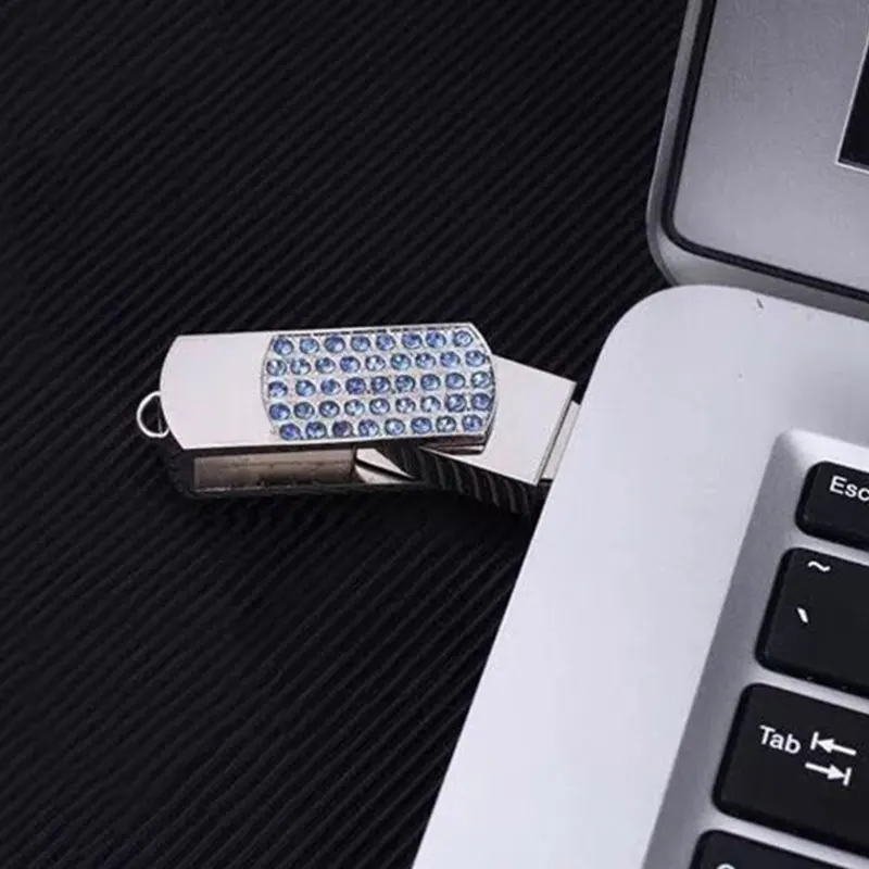 Флеш-накопитель usb 128 ГБ, 4 Гб, Кристальный USB флеш-накопитель, 32 ГБ, металлическая флешка, 16 ГБ, USB флешка, 64 ГБ, ювелирная ручка, 8 ГБ, Подарочный логотип