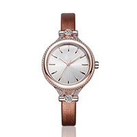 brand woman bracelet watches ladies roman numeral stainless steel quartz dress watch clock for women