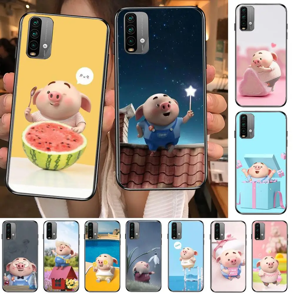 

Funny Cartoon Pig Phone Case For XiaoMi Redmi 11 lite 9C 8A 7A Pro 10T 5G Cover Mi 10 Ultra Poco M3 X3 NFC 8 SE cover