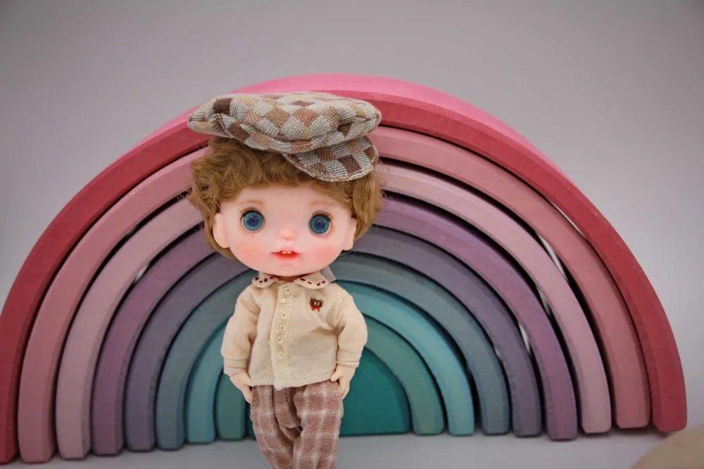 OB11 кукла ручной работы на заказ 1/8 BJD куклы OB голова и Обнаженная кукла Полимерная глина