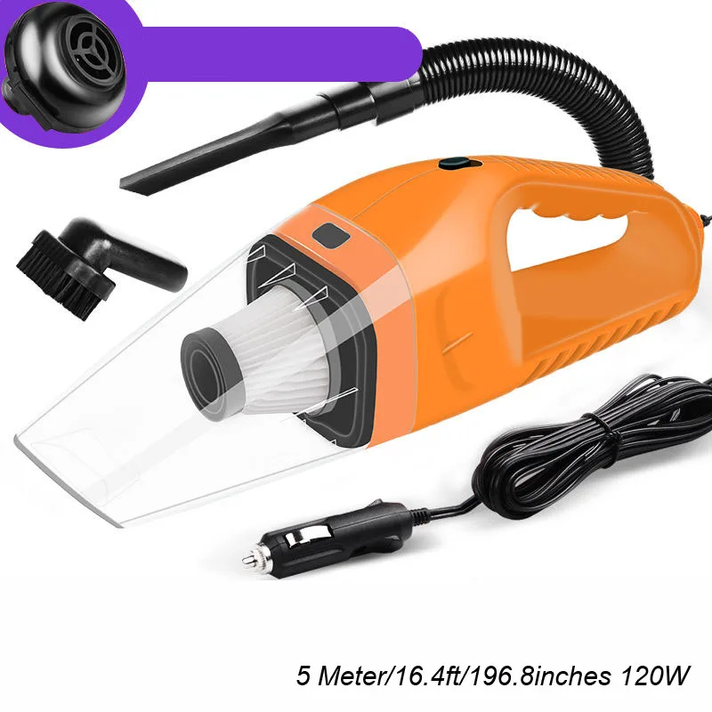 Car Vacuum Cleaner Handheld Wet Dry 120W Mini Hand Held For Auto Dust Duster 12V | Автомобили и мотоциклы