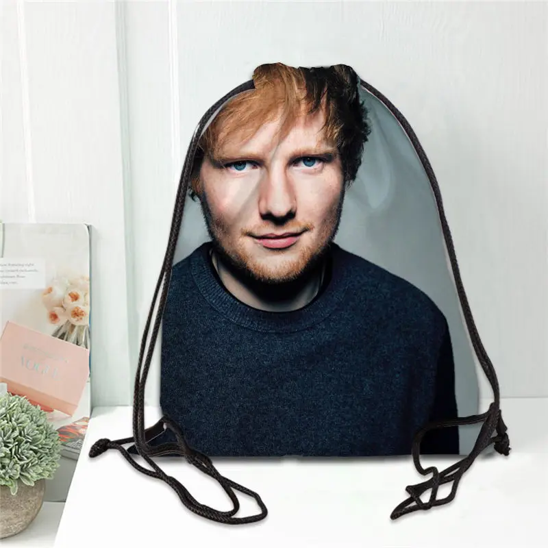 Горячая Ed Sheeran напечатанный рюкзак ранец атласные мягкие туфли сумки для школы пользовательские логотип сумки для женщин - Цвет: 10