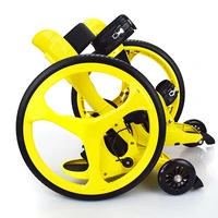 colour yellow wheel diameter 52cm49cm road roller skates for adult and teenage
