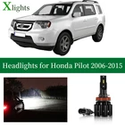 Xlights диодные лампы для авто фароискатель для авто лампочка для Honda Pilot 2006 2007 2008 2009 2010 2011 2012 2013 2014 светодиодные фары автомобиля ближнего света Canbus без ошибок фары автомобильные лампы