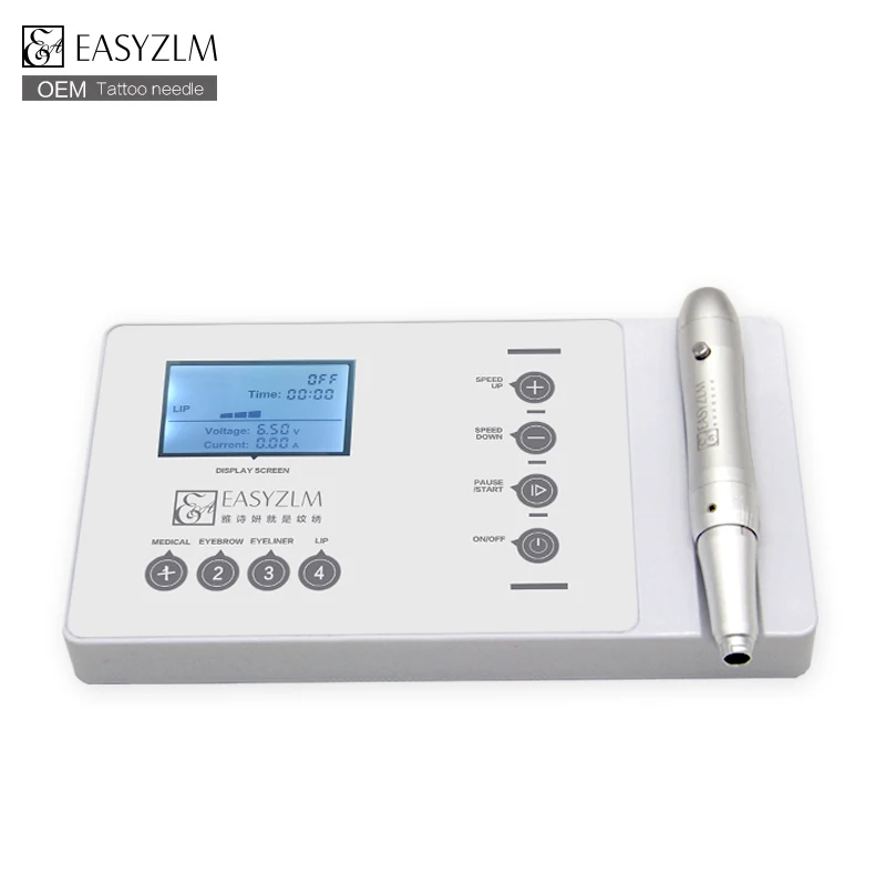 

Easyzlm permanent makeup machine professional eyebrow tattoo machine
