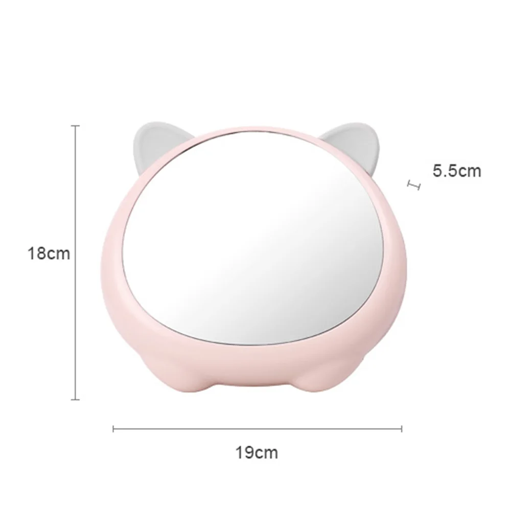 Увеличительное зеркало для макияжа чашки макияж карманное косметическое