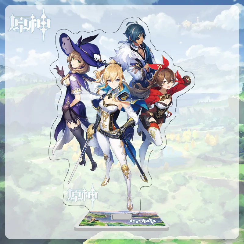 

Genshin Impact коллекционный персонаж аниме стоя из акрила стоя настольные украшения Наружная анимация стоячий бренд