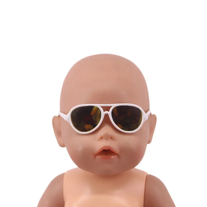 

3x lot Sun Glasses Eyewear for 18" American Girl BJD 43cm Reborn Baby Pajamas Doll Accessories