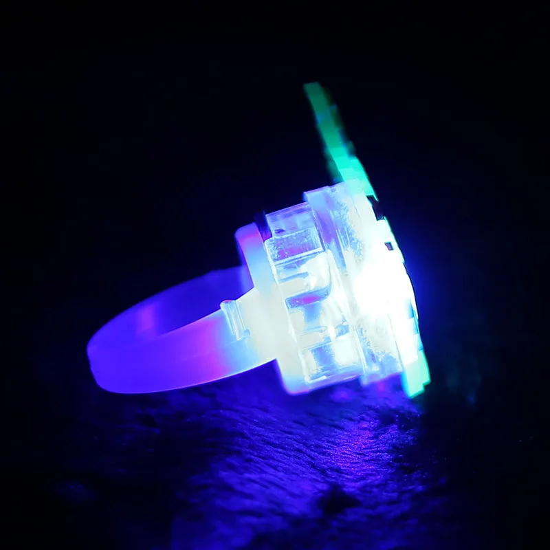 [Забавные] 50 шт./лот мигающие игрушки со светодиодной подсветкой Рождественская