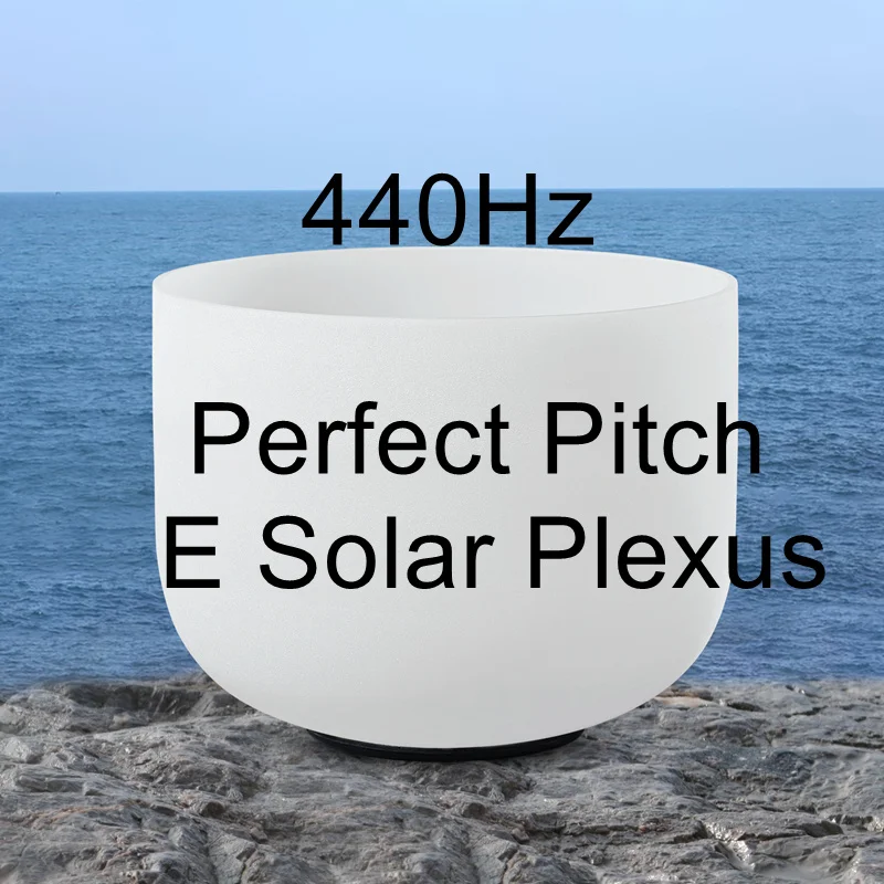 Perfect Pitch E CVNC рождественские подарки 1" Chakra Note C D E F G A B C# D# F# G# A# любой Поющая чаша из матового кварца - Цвет: Perfect Pitch E