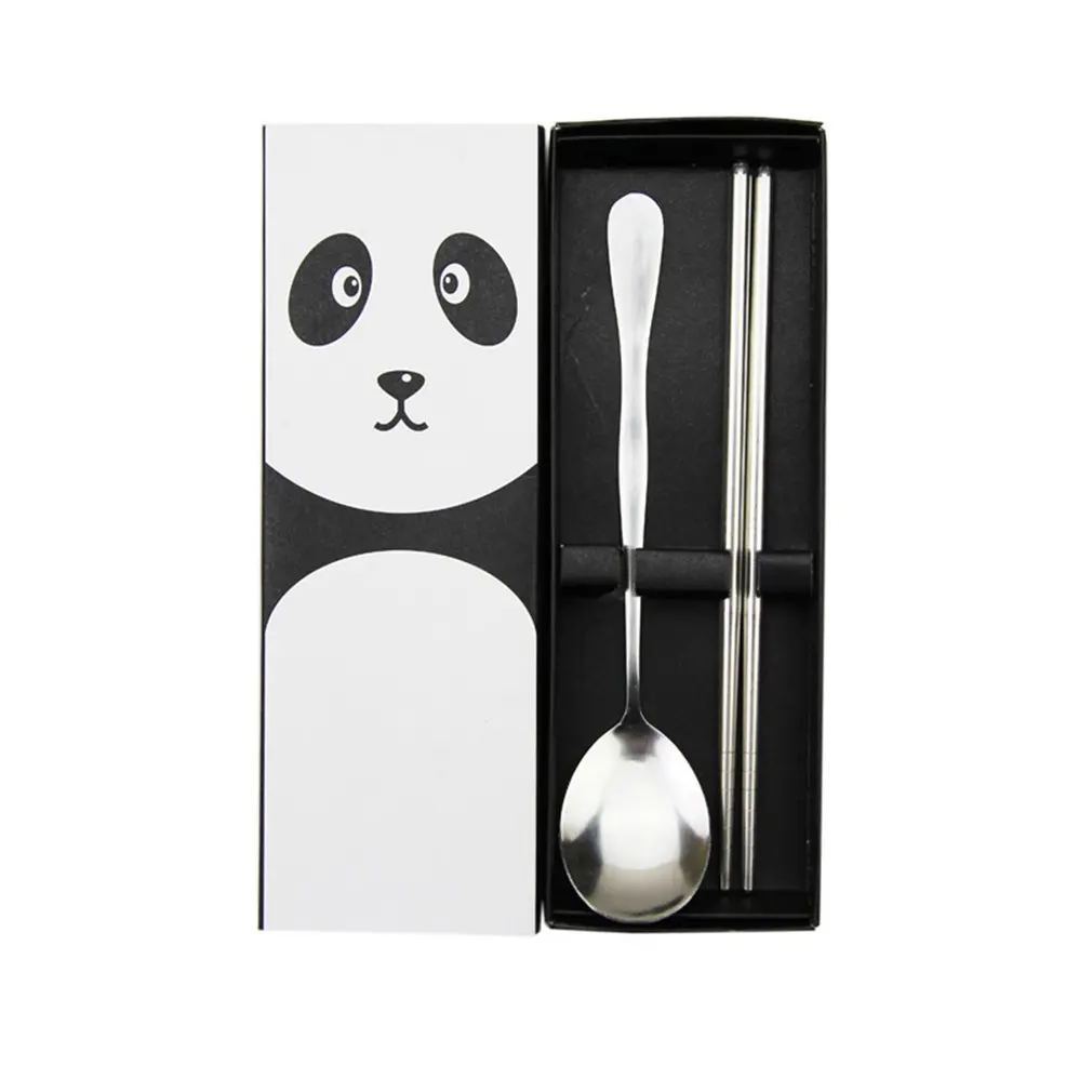 2 шт./компл. практичный дизайн Нержавеющая сталь для детей и взрослых ложка