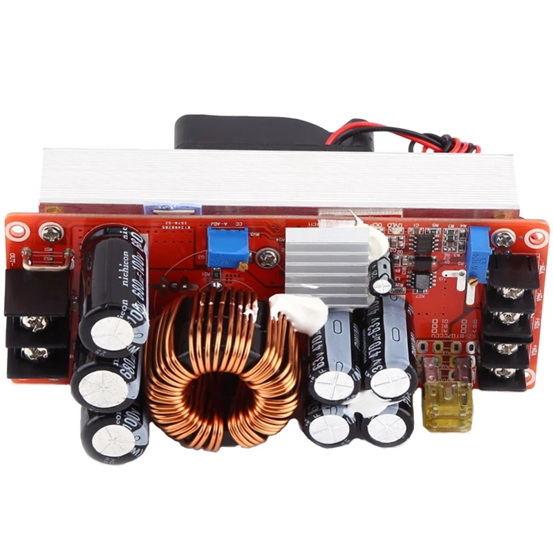 Повышающий преобразователь постоянного тока 1500 Вт от 10 60 В до 12 90 в 30 А модуль