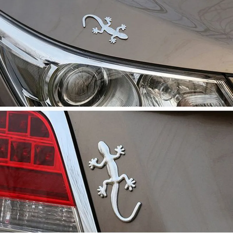 Автомобильный Стайлинг 3D металлические Gecko Наклейки с ящерицей для Rio k2 k3 K4 k5 Cadenza