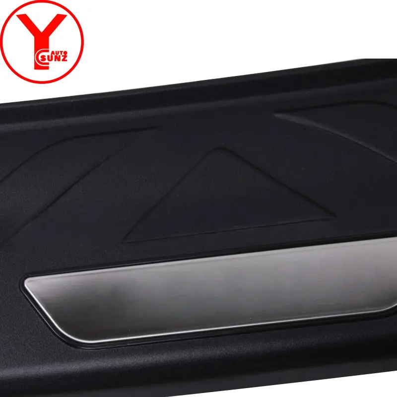 Наклейка на задний бампер для nissan x trail t32 2014 2015 2016|Хромирование| |
