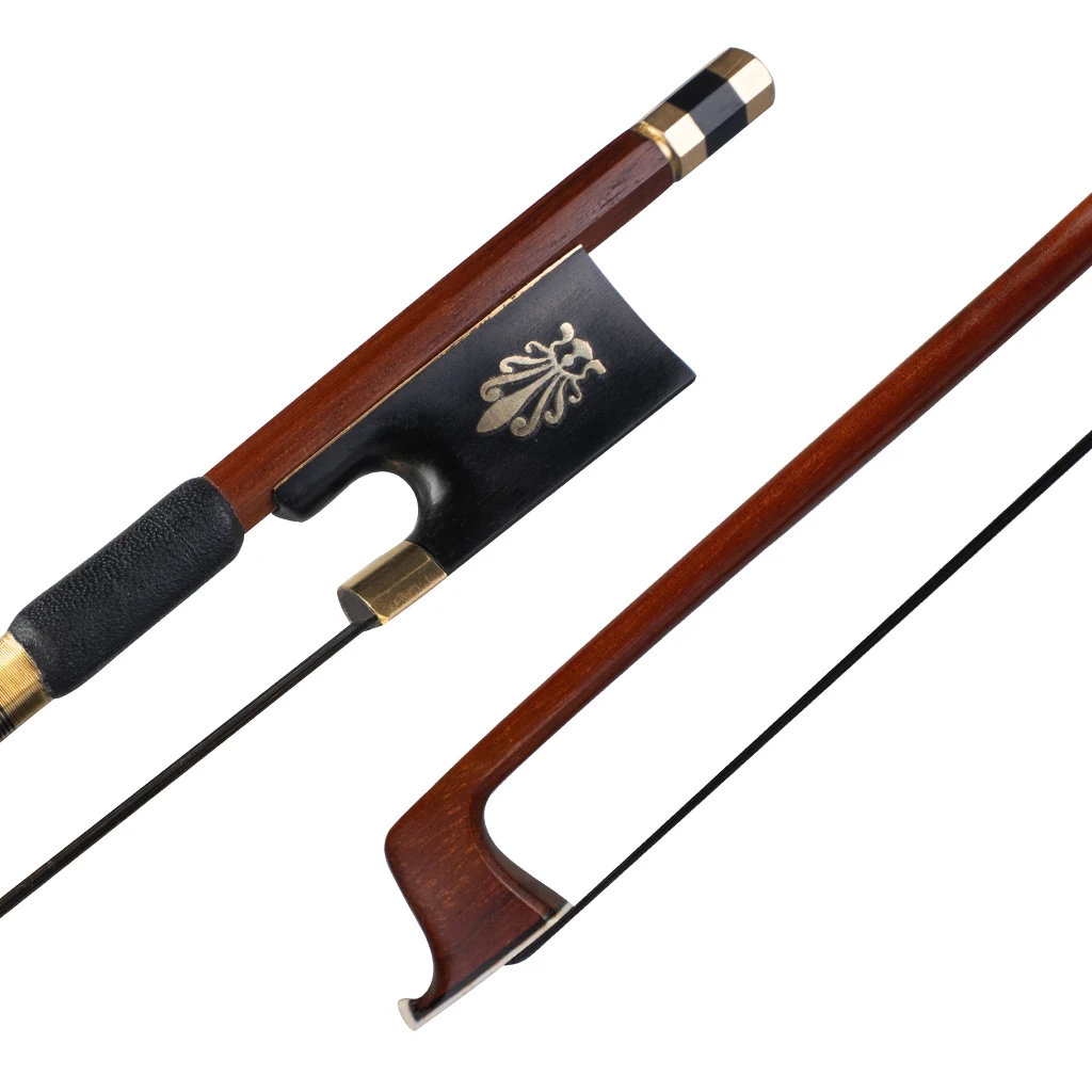 Расширенный IPE лук 4/4 Размер Скрипка Лук круглая палка бант класс AAA черный монгольский конский волос овечья