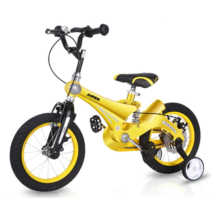 

12/14/16inch Children Bike Child Bicycle Ultra Light Magnesium Alloy Disc Brake Kid Bike With Training Wheel Safety Baby Bicycle