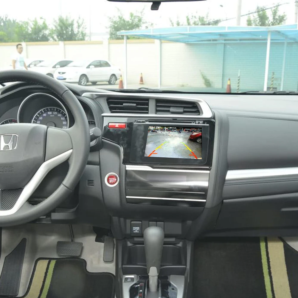 Автомобильный адаптер для камеры заднего вида парковки кабель RCA Honda Fit Jazz GK3/4/5/6