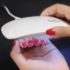 Monika Nails SUNmini 6 Вт Светодиодная сушилка для ногтей Портативный USB-кабель УФ-лампа для гелевых лаков Маникюр  педикюр Гелевая машина