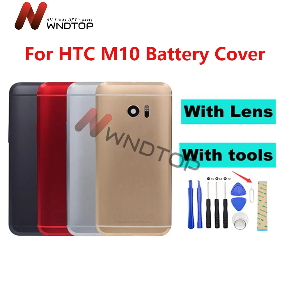 

Housing Door For HTC One M10 Back Battery Cover Case With Volume + Camera Lens Digitzer Assembly For HTC M10 Battery Cover