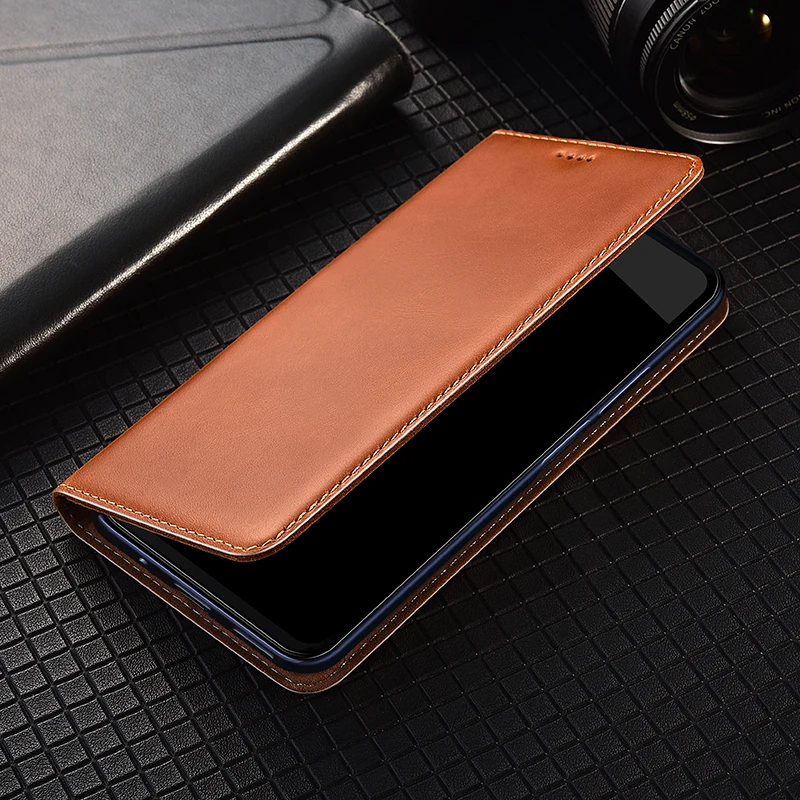 

First Layer Genuine Leather Wallet Case for Samsung Galaxy A12 A22 A32 A42 A52 M62 F62 A72 A82 A02S Magnetic Flip Cover Cases