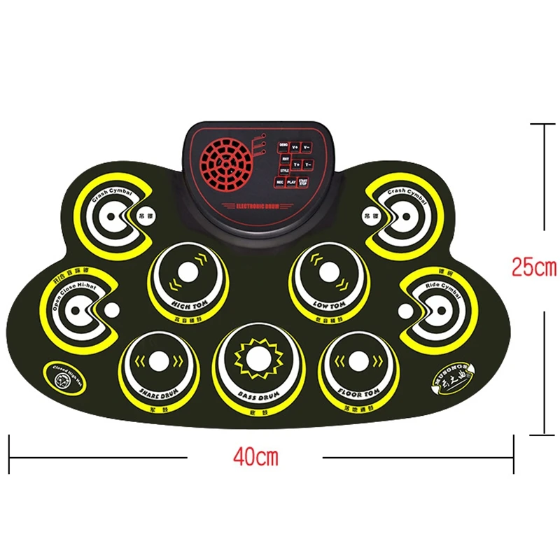 Набор электронных барабанов портативный электронный учебный набор для