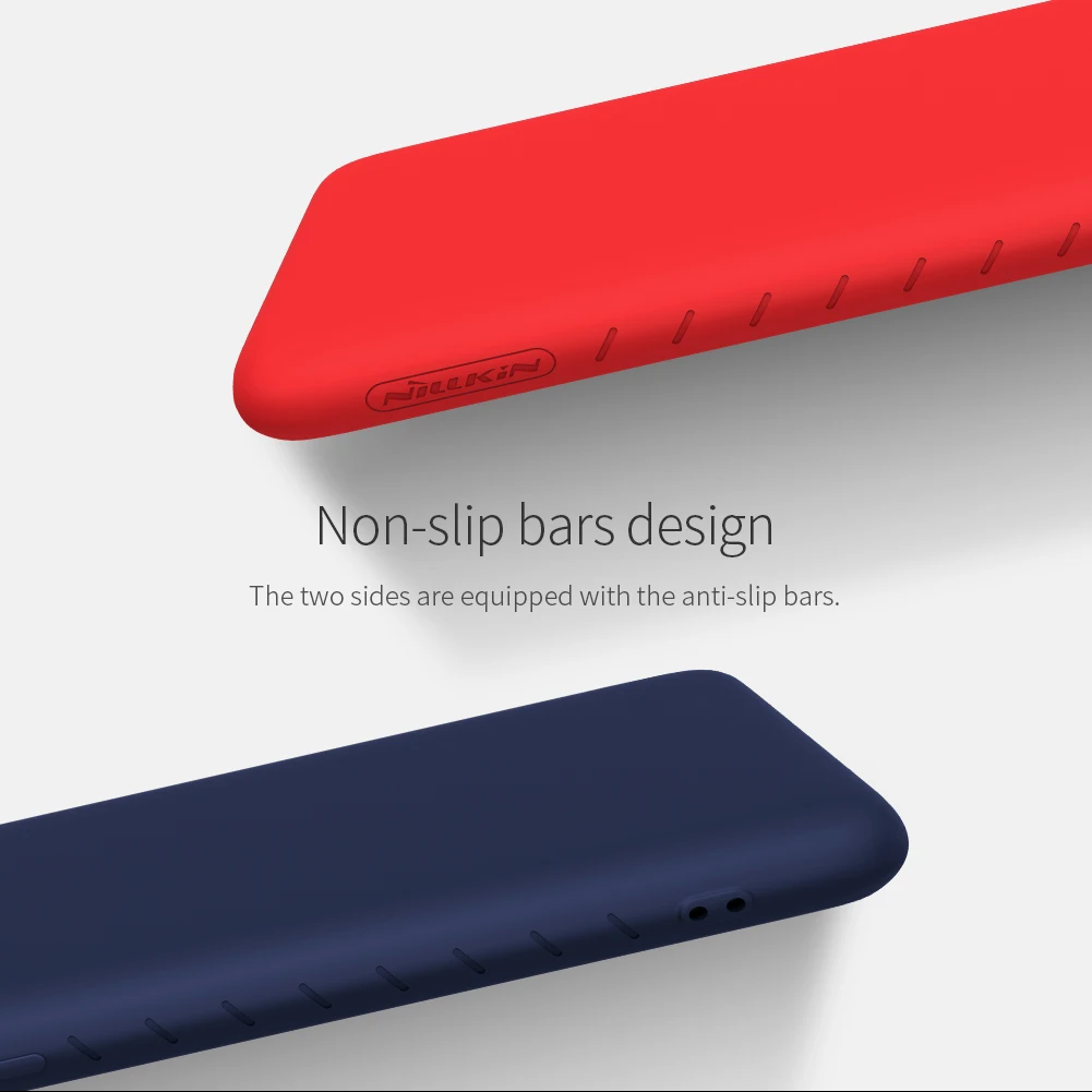 Для Xiaomi Redmi Note 8 Pro 8 чехол Nillkin резиновая обернутая Жидкая силиконовая Мягкая сенсорная задняя крышка для Redmi Note 8 Pro 8 чехол