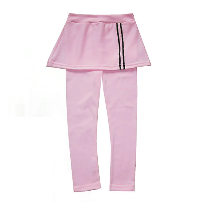 Штаны для девочек демисезонная детская одежда стрейчевая юбка штаны модные