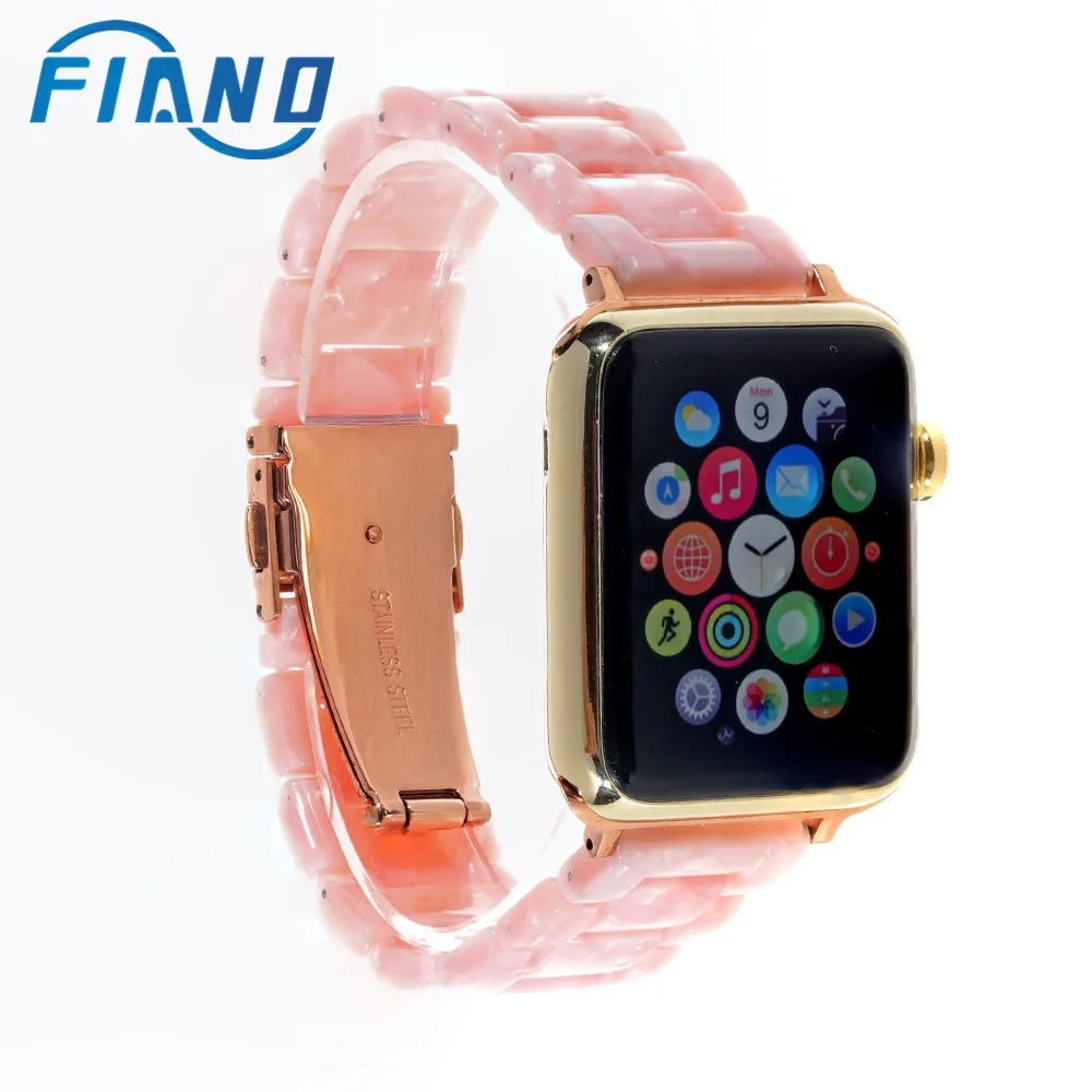 Ремешок полимерный для Apple Watch Series SE/6/5/4/3/2 44 мм 40 42 38 браслет iWatch аксессуары
