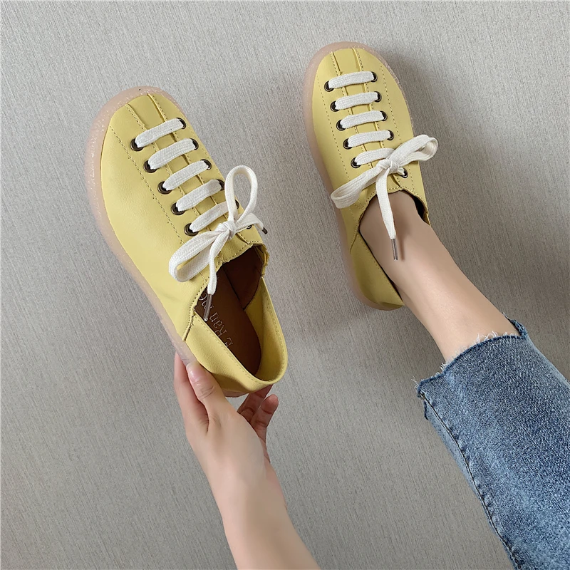 new arrival fashion version cross tied ladies casual shoes womens flats comfortable leather shoes spring autumn sneaker 2018 new arrival puma men s tsugi jun cubism sneaker badminton shoes size36 44