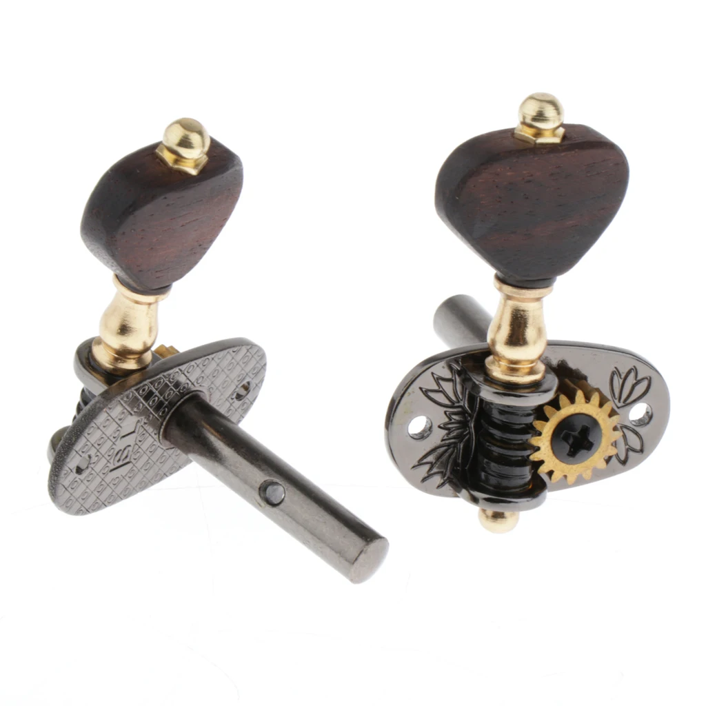 

6 Pcs 3R & 3L Wooden Guitar String Tuning Peg Tuner Machine Head