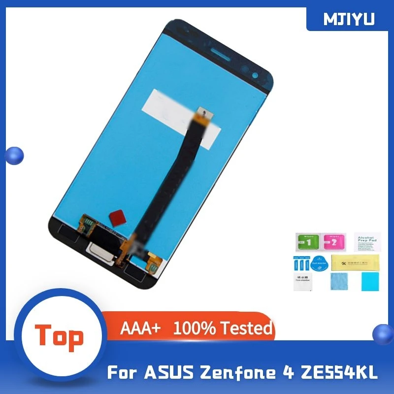 

ЖК-дисплей с сенсорным экраном в сборе для Asus ZE554KL, Zenfone 4, ZE554KL, ЖК-дисплей с рамкой, Z01KD, замена экрана