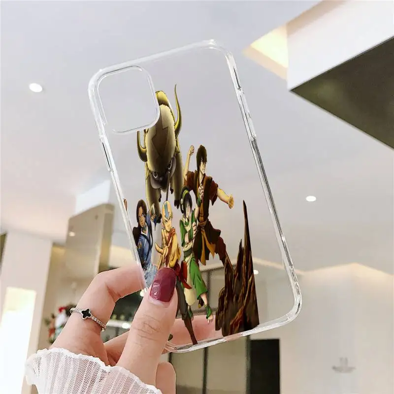 

Avatar The Last Airbender Phone Case Transparent Clear for iPhone 11 12 mini pro XS MAX 8 7 6 6S Plus X 5S SE XR 2020
