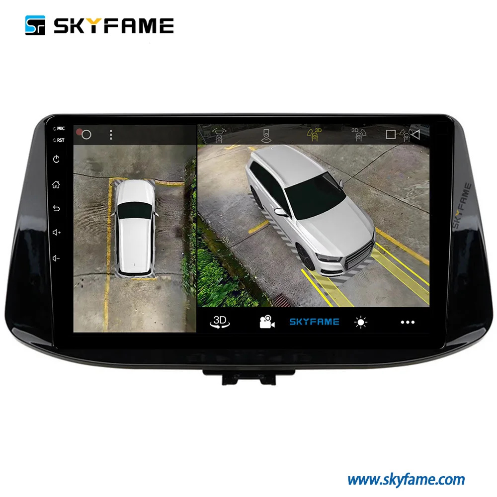 SKYFAME Автомобильная Рамка адаптер для Hyundai I30 2017 Android радио приборная панель