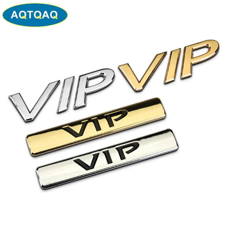 1 шт. 3D металлический vip автомобиль боковое крыло задний багажник эмблема значок
