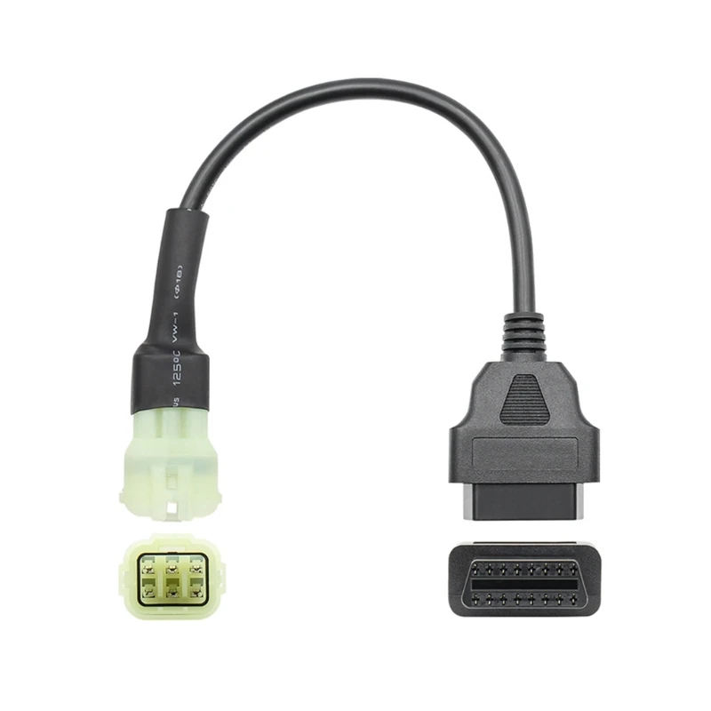 

Автомобильный диагностический инструмент разъем для 6-контактного адаптера кабель программирования OBD USB интерфейс совместимый с мотоцикл...
