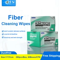 fiber cleaning paper wipes optical fiber wiping paper 280 pcs kimtech kimwipes low lint wipes for optical connectors